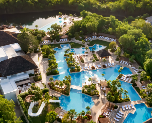 Fairmont Mayakoba Aerial View