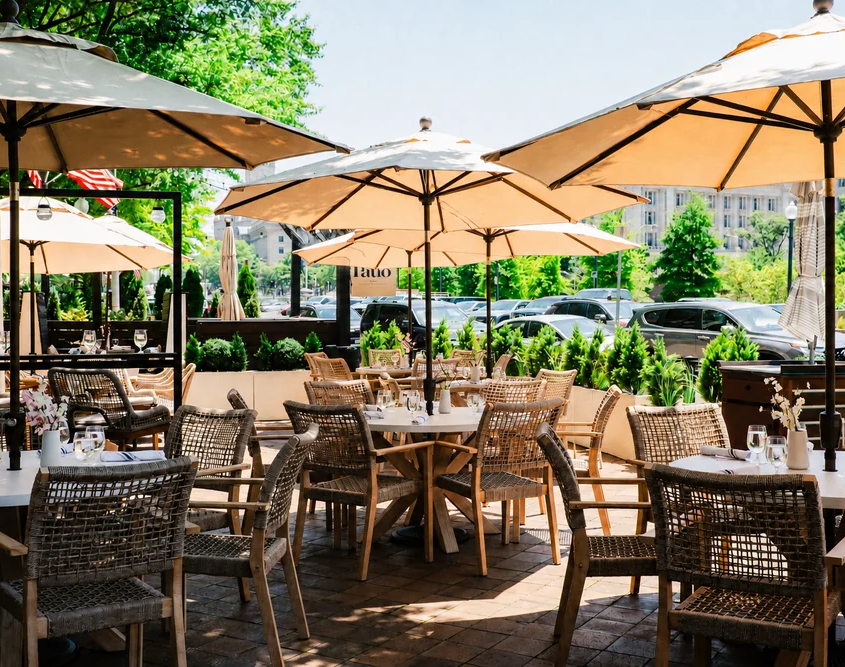 Hotel Washington - Patio