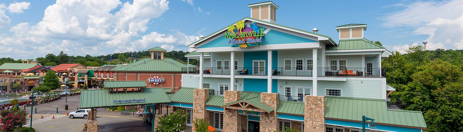 Margaritaville Island Hotel - Exterior of Property at Daytime Margaritaville Island Hotel - Exterior of Property at Daytime
