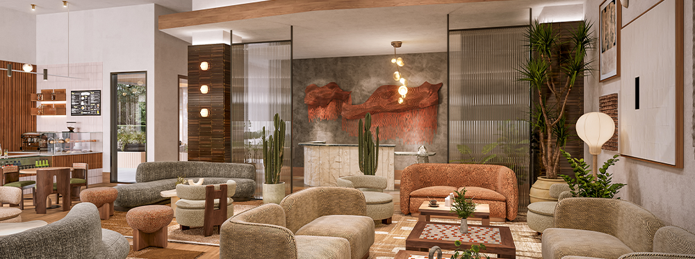 Denū Hotel and Spa lobby