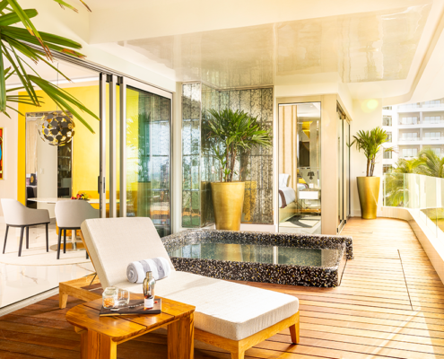 Hotel Mousai Cancun - 2 Bedroom Suite Balcony