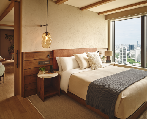 1 Hotel Tokyo - Panoramic Park Suite Bedroom 1 Hotel Tokyo - Panoramic Park Suite Bedroom