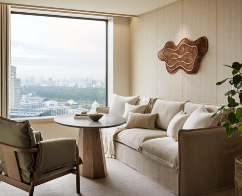 1 Hotel Tokyo - Tower King Living Room 1 Hotel Tokyo - Tower King Living Room