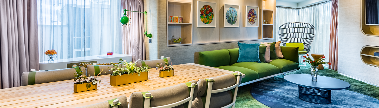 nhow London - Penthouse Living Room & Dining Room