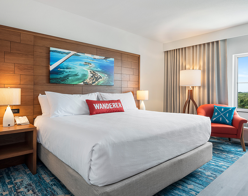 Compass Hotel Beaufort - King Bedroom