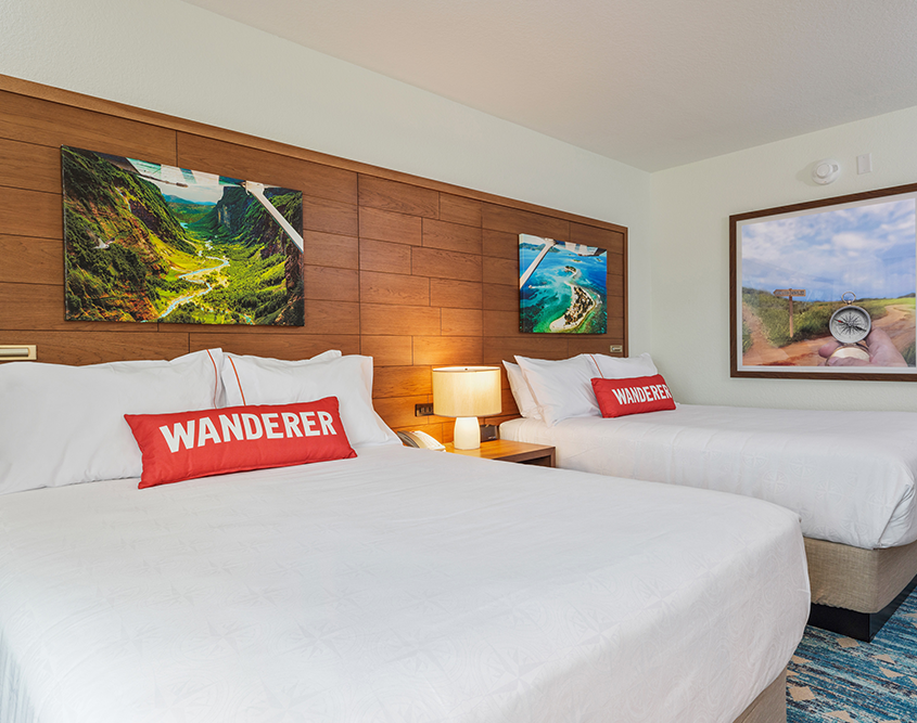 Compass Hotel Beaufort - Two Queen Deluxe Bedroom