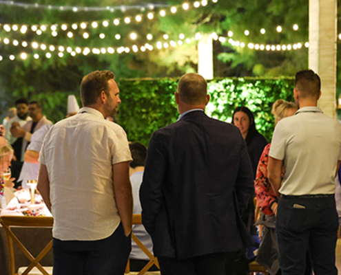 Networking at Teneo Summit 2025