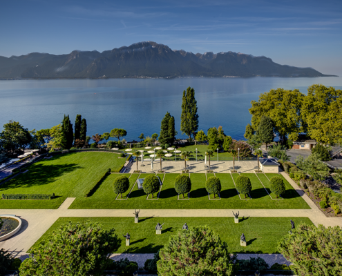 Fairmont Le Montreux Palace - Outdoor Space