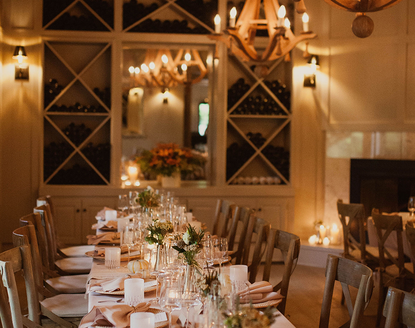 Farmhouse Inn - Dinner Table