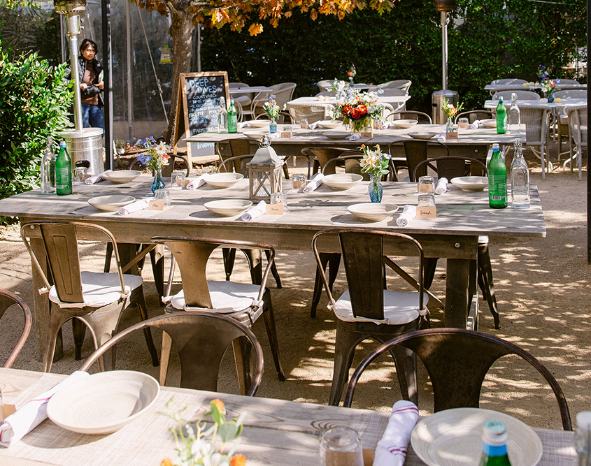 Farmhouse Inn - Outdoor Dining