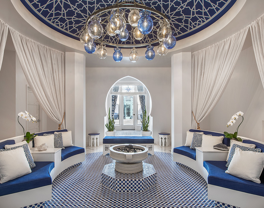 Hotel Californian - Majorelle Spa Lounge Area