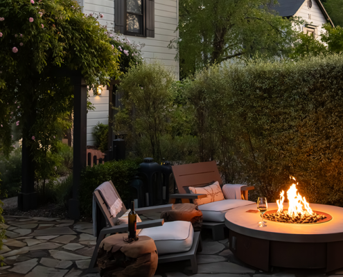 MacArthur Place Hotel & Spa - Firepit