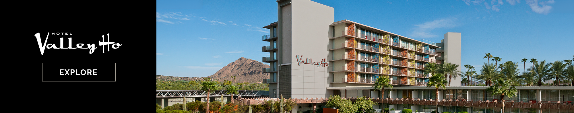 Hotel Valley Ho Banner
