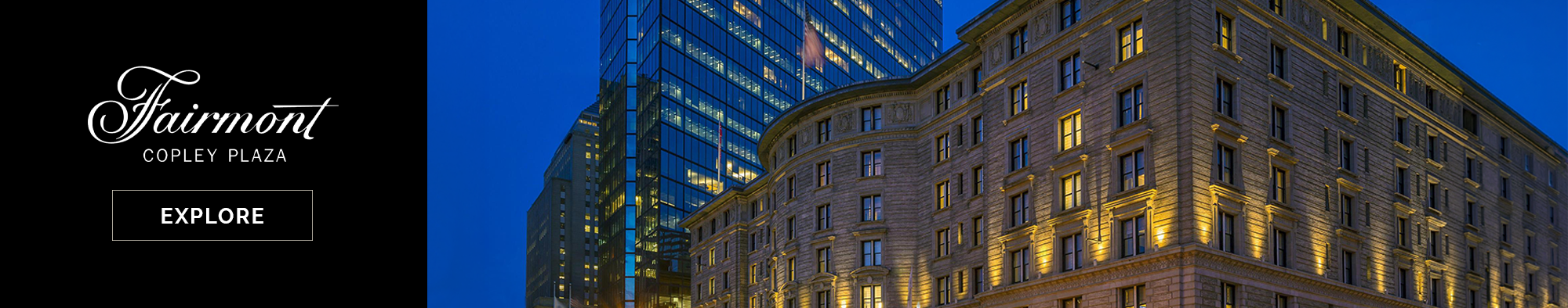 Farimont Copley Plaza Farimont Copley Plaza Banner