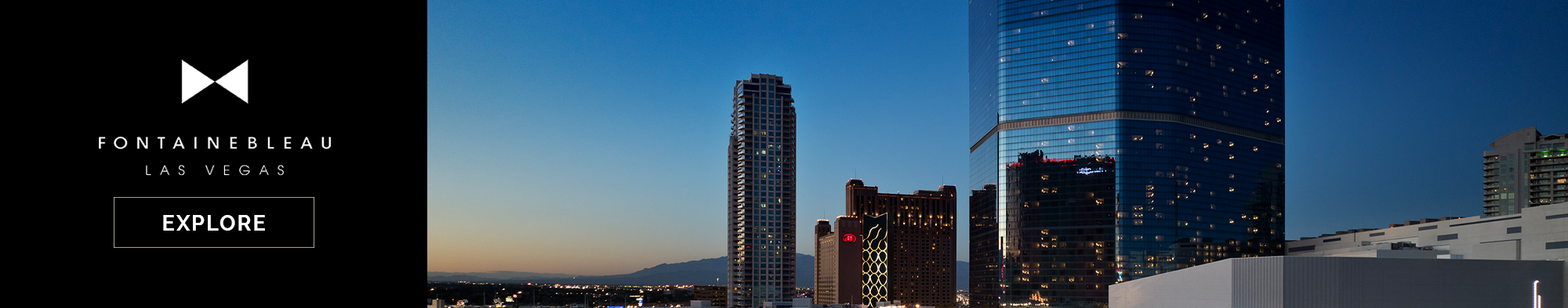 Fontainebleau Las Vegas Fontainebleau Las Vegas Banner