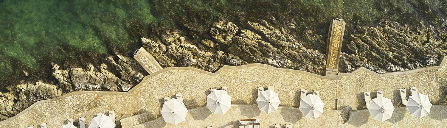 Anantara Adriatic Istria Resort - Beach Bird Eye View