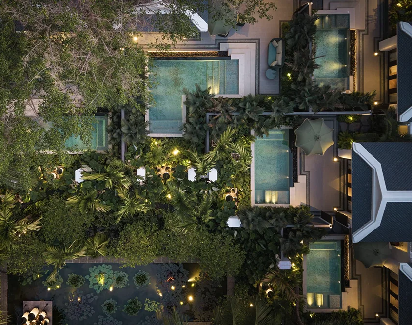 Anantara Siam Bangkok Hotel - Garden Pool Suites and Villas